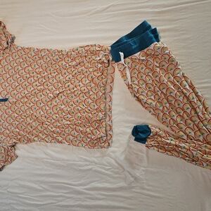 Little Sleepies Rainbow Wave Pajama Set
